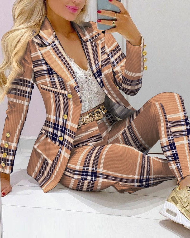 Blazer Jacket & Trousers Co-ord