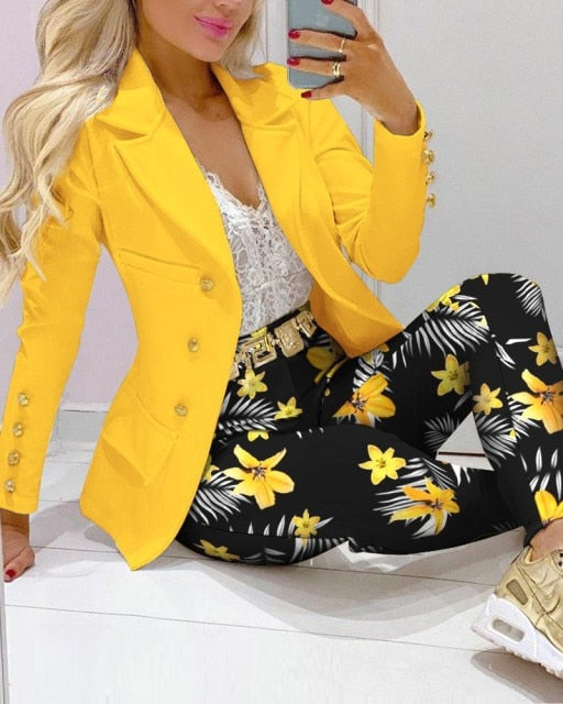 Blazer Jacket & Trousers Co-ord