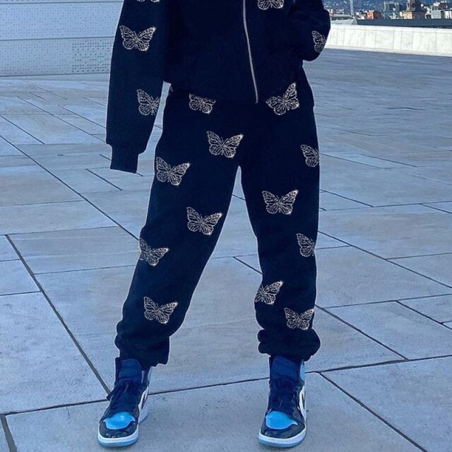 Butterfly Print Co-ord Tracksuit